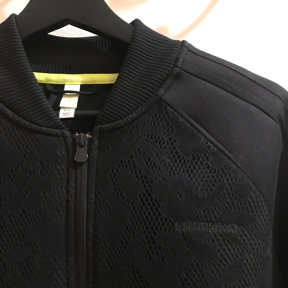 NwoT Adidas Neo Lace Front Bomber Jacket